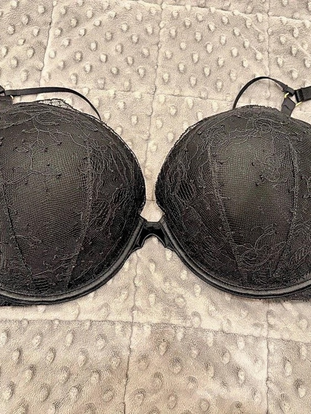 Victoria's Secret Very Sexy Push-Up Bra, Black, 36DDD